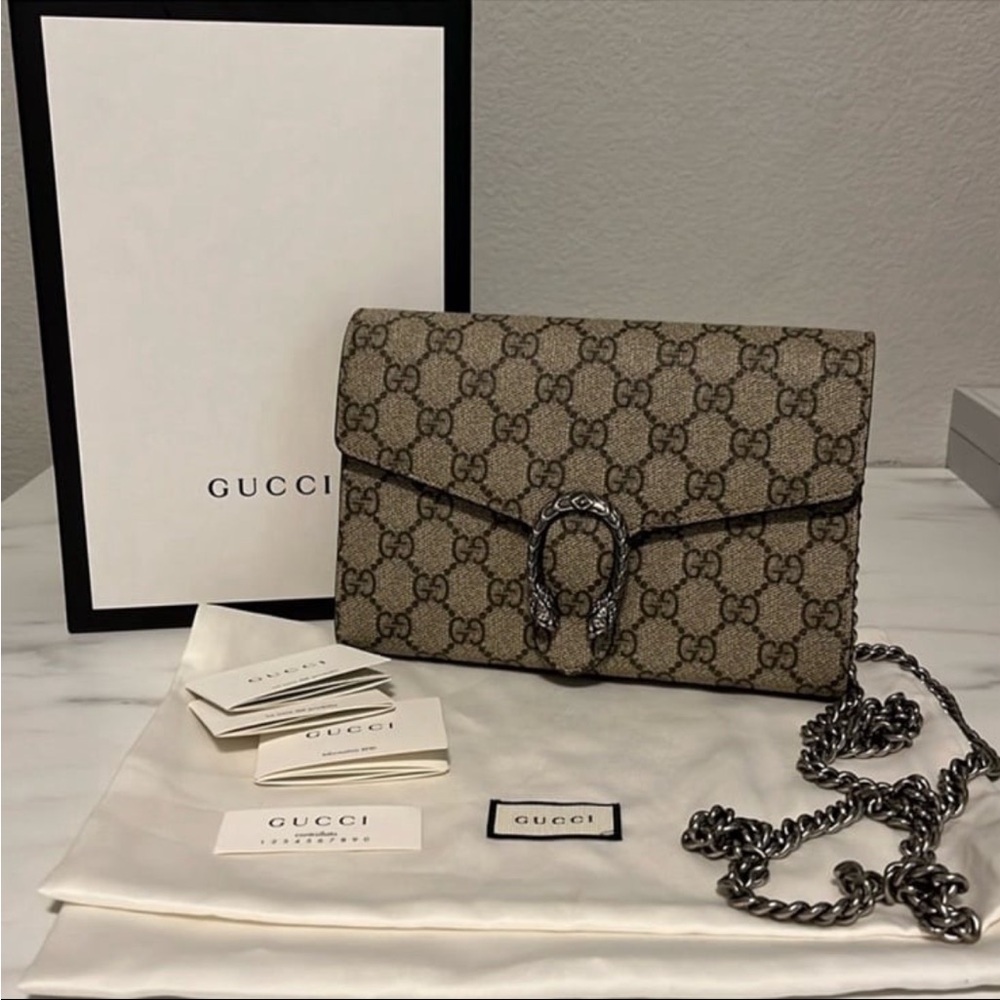 Gucci Dionysus Wallet on Chain Crossbody